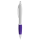 Curvaceous Matte Silver Ballpoint