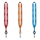 3/4 Dye - Sublimated Lanyard with Metal Crimp Retractable Badge Reel