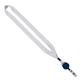 3/4 Dye - Sublimated Lanyard with Metal Crimp Retractable Badge Reel