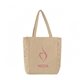 Dog Print Canvas Tote