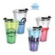 Mood(TM) 16 oz Victory Acrylic Tumbler with Flip Top Lid