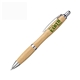 Blackpen Click - Action Eco - Friendly Bamboo Ballpoint Pen in Recycled Paper, Wood, Plastic