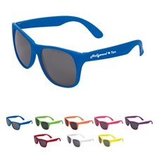 Single - Tone Matte Sunglasses
