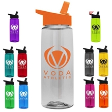 Garyline(R) Flair Tritan(R) Bottle with Flip - Straw Lid - 26 oz